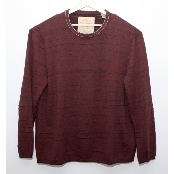 Tommy Bahama Men's Pima Cashmere Blend Sweater Maroon XXLTG - Picture 1 of 4